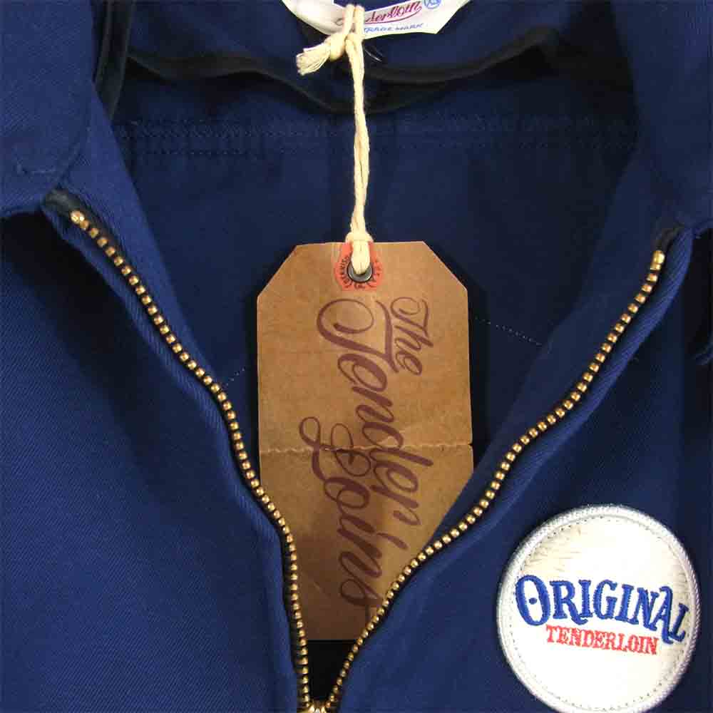 TENDERLOIN テンダーロイン T-WORK SHT JKT U ワーク シャツ ネイビー系 XS【中古】