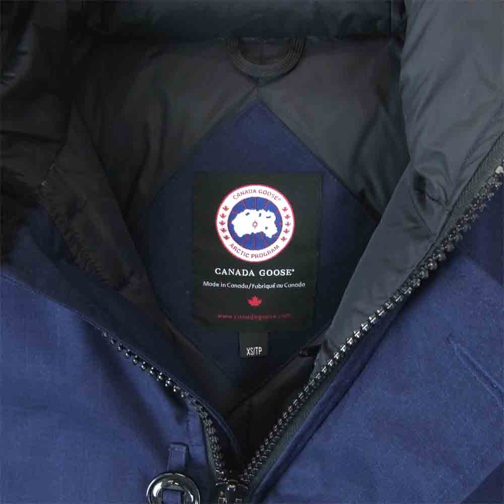 CANADA GOOSE カナダグース サザビーリーグ 国内正規品 エディフィス別注 3481JMB CRESTON クレストン ダウンジャケット ネイビー系 XS【中古】