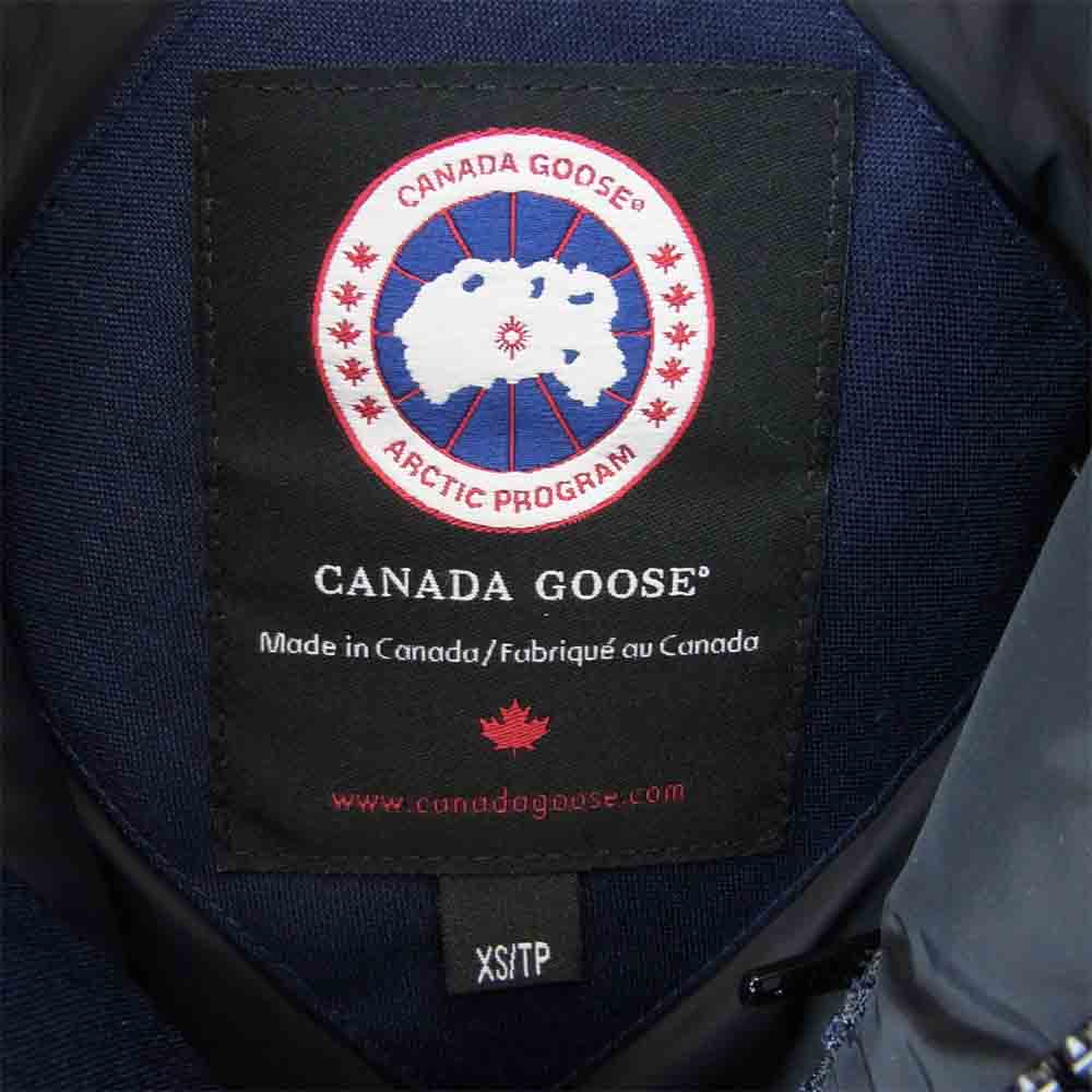 CANADA GOOSE カナダグース サザビーリーグ 国内正規品 エディフィス別注 3481JMB CRESTON クレストン ダウンジャケット ネイビー系 XS【中古】