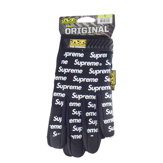 Supreme シュプリーム 17SS mechanix original work gloves メカニックス オリジナル ワーク グローブ 手袋 ブラック系 ホワイト系 S【新古品】【未使用】【中古】