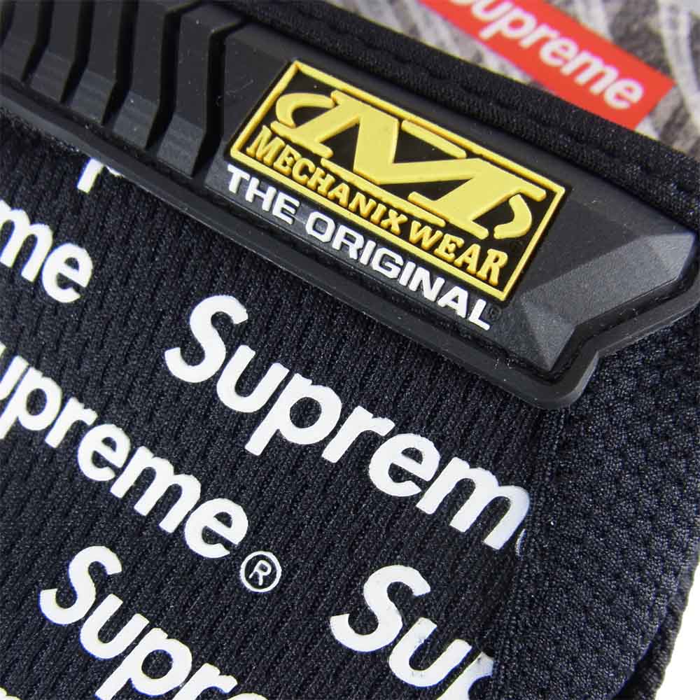 Supreme シュプリーム 17SS mechanix original work gloves メカニックス オリジナル ワーク グローブ 手袋 ブラック系 ホワイト系 S【新古品】【未使用】【中古】