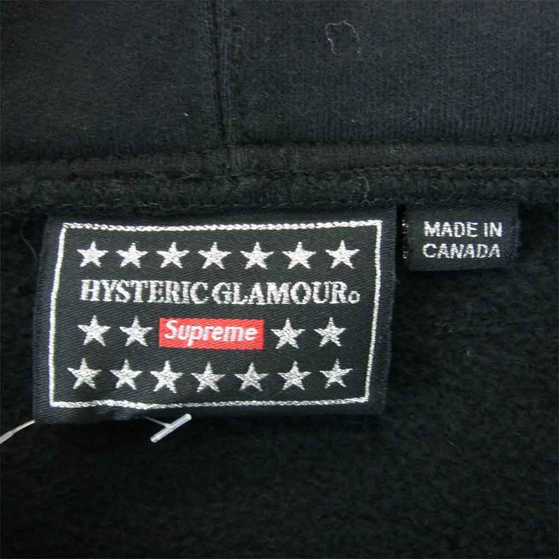 Supreme シュプリーム 17AW × HYSTERIC GLAMOUR Patches Zip Up