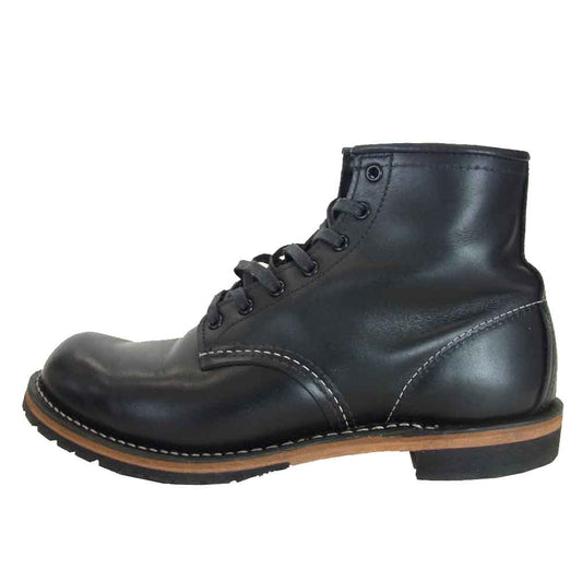RED WING レッドウィング 9414 Beckman Boot Vibram ベックマン ブーツ ビブラムソール ブラック系 US7.5D【美品】【中古】