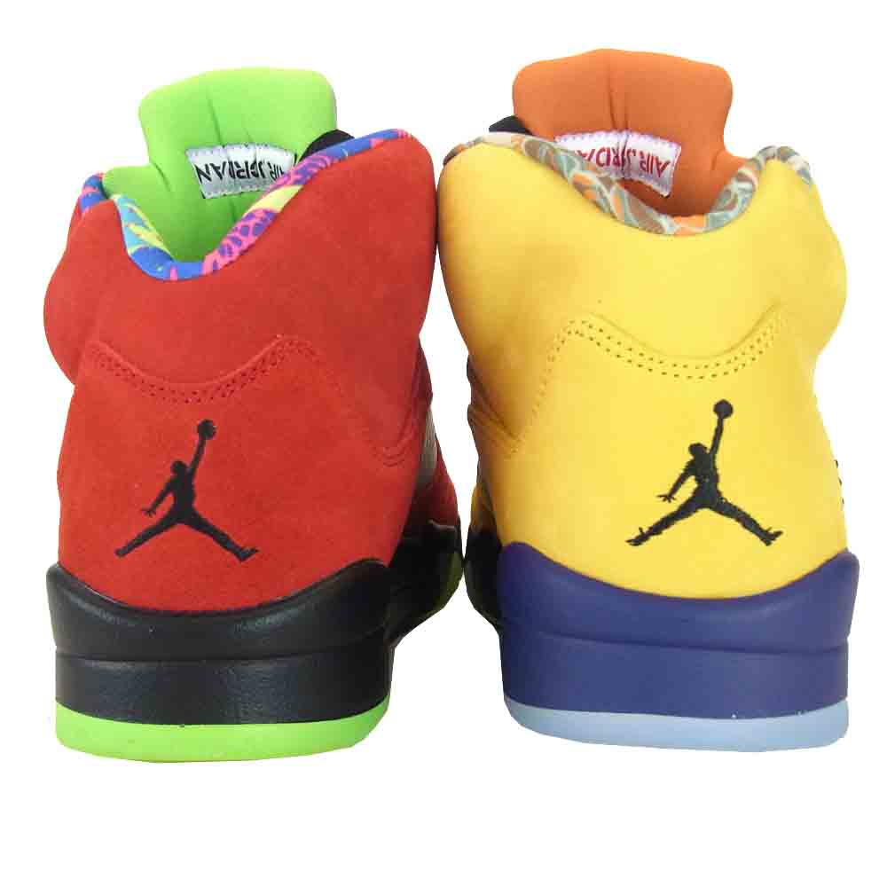 NIKE AIR JORDAN ナイキ ジョーダン CZ5725-700 5 RETRO SE WHAT THE レッド系×イエロー系　マルチカラー 28cm【中古】