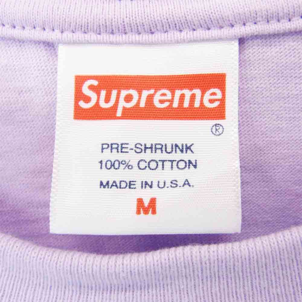 Supreme シュプリーム 20AW Koyaanisqatsi Tee コヤニスカッツィ Tシャツ Light Purple M【極上美品】【中古】