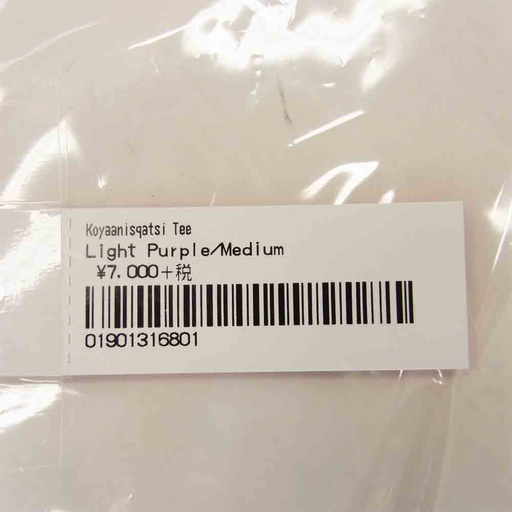 Supreme シュプリーム 20AW Koyaanisqatsi Tee コヤニスカッツィ Tシャツ Light Purple M【極上美品】【中古】