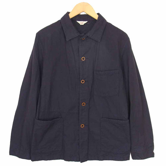 フォーティーファイブアールピーエム コットン シャツ ジャケット ネイビー系 3【中古】
