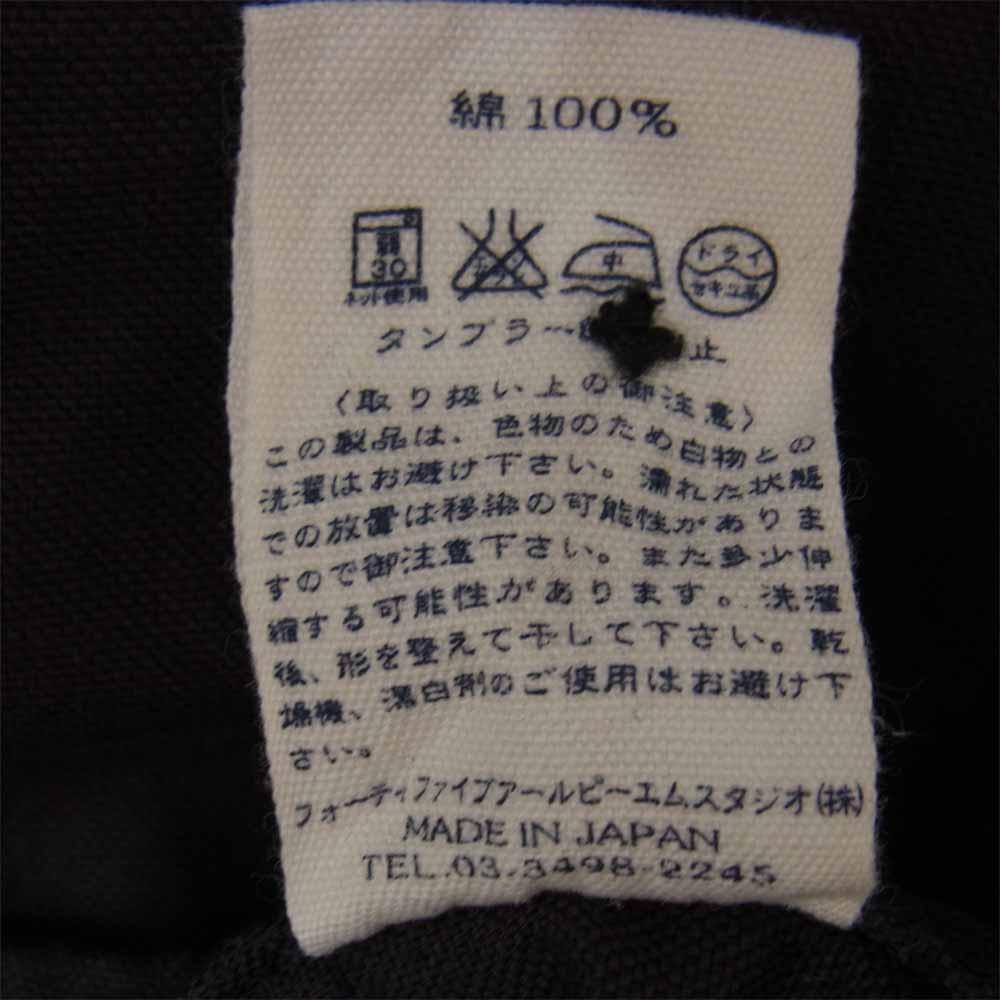 フォーティーファイブアールピーエム コットン シャツ ジャケット ネイビー系 3【中古】