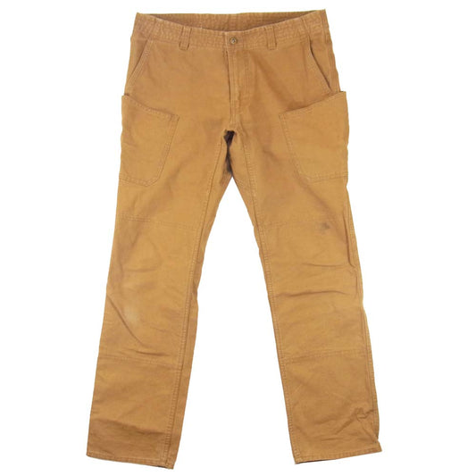 グリップスワニー コットン カーゴ ワーク パンツ ブラウン系 L【中古】