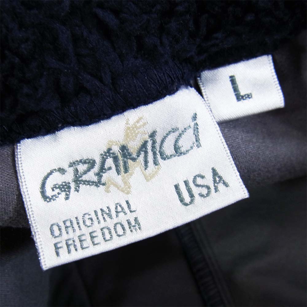 Gramicci グラミチ ボア フリース パンツ ネイビー系 L【中古】