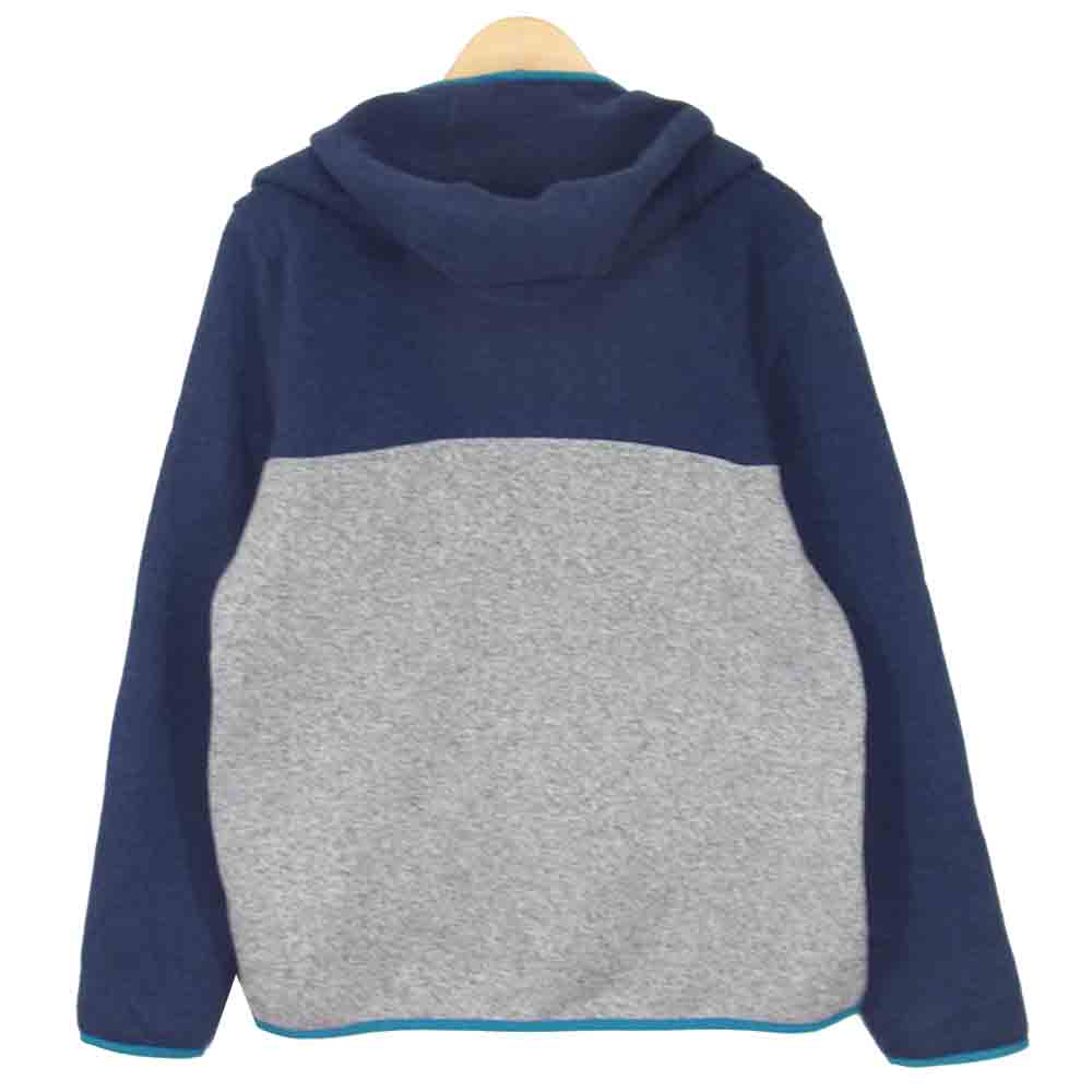 L.L.Bean エルエルビーン フリース プルオーバー パーカー ネイビー系 M【中古】