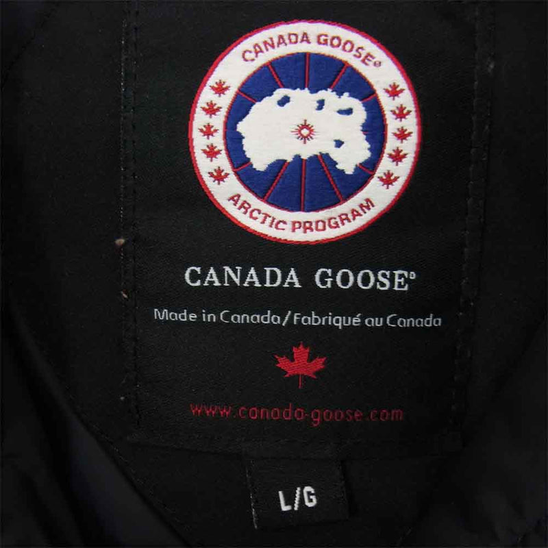 CANADA GOOSE カナダグース 3426JM 国内正規品  Chateau シャトー ブラック系 L/G【中古】