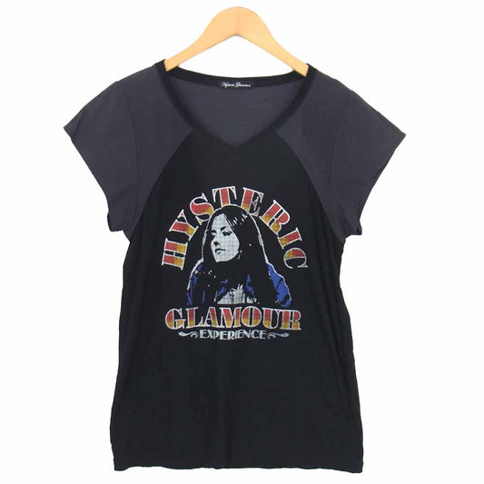 HYSTERIC GLAMOUR ヒステリックグラマー EXPERIENCE プリント ブラック系 FREE【中古】