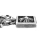 CHROME HEARTS クロムハーツ（原本無） フレームド チャーム クロス CH ペンダント トップ ネックレス【中古】