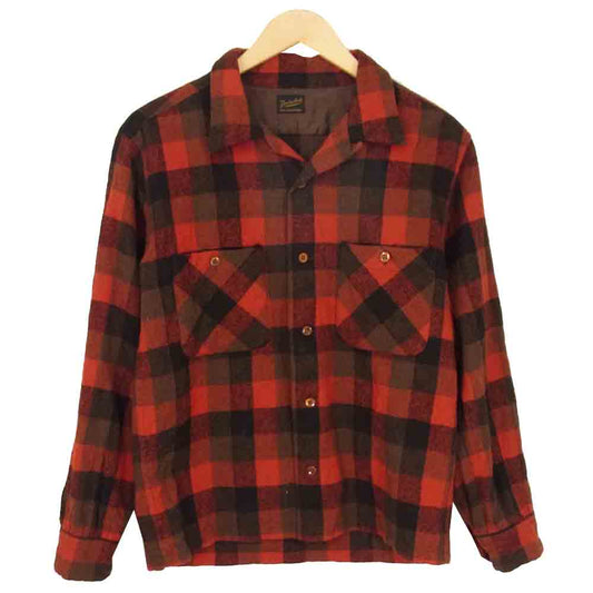 TENDERLOIN テンダーロイン T-WOOL SHT レッド系 S【中古】