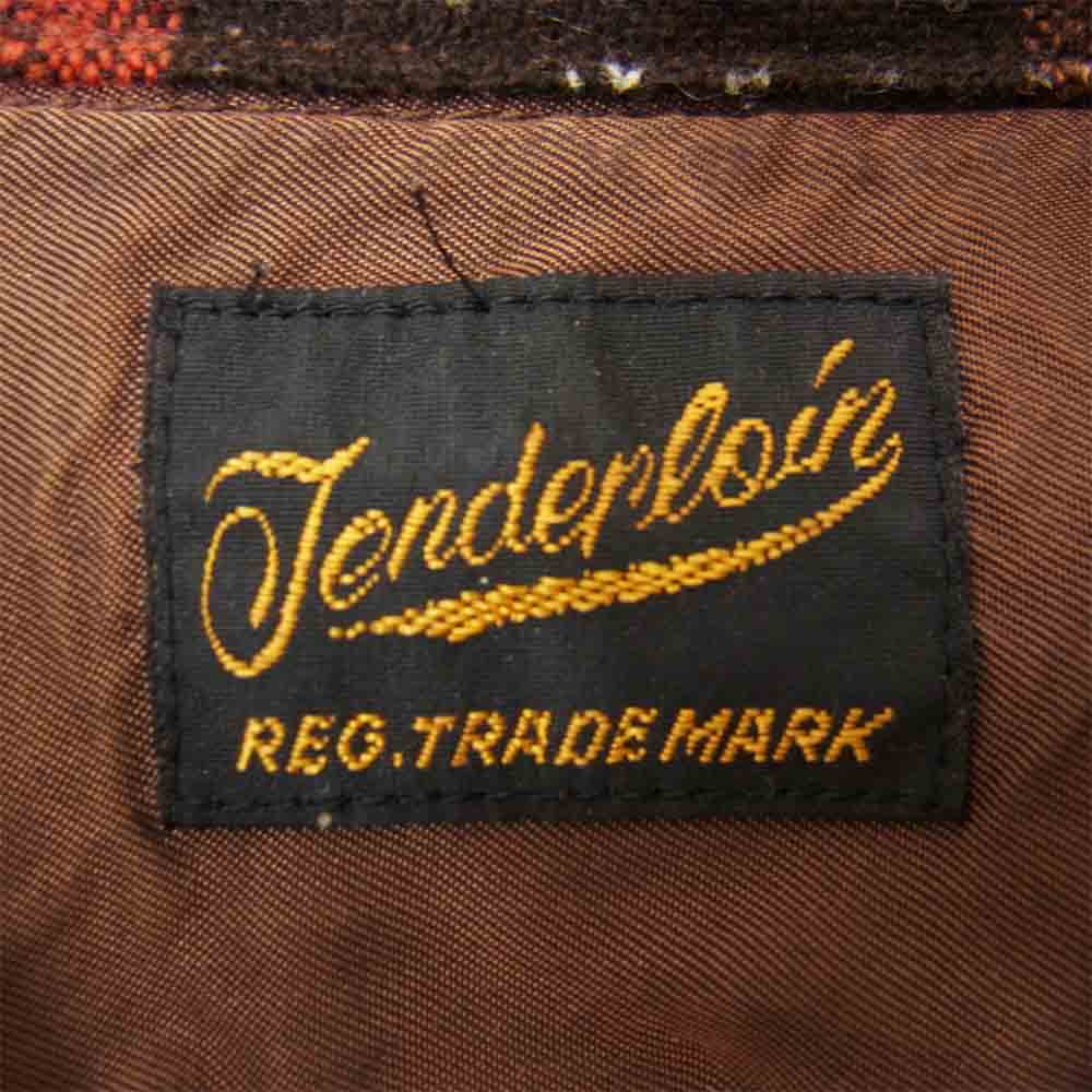 TENDERLOIN テンダーロイン T-WOOL SHT レッド系 S【中古】