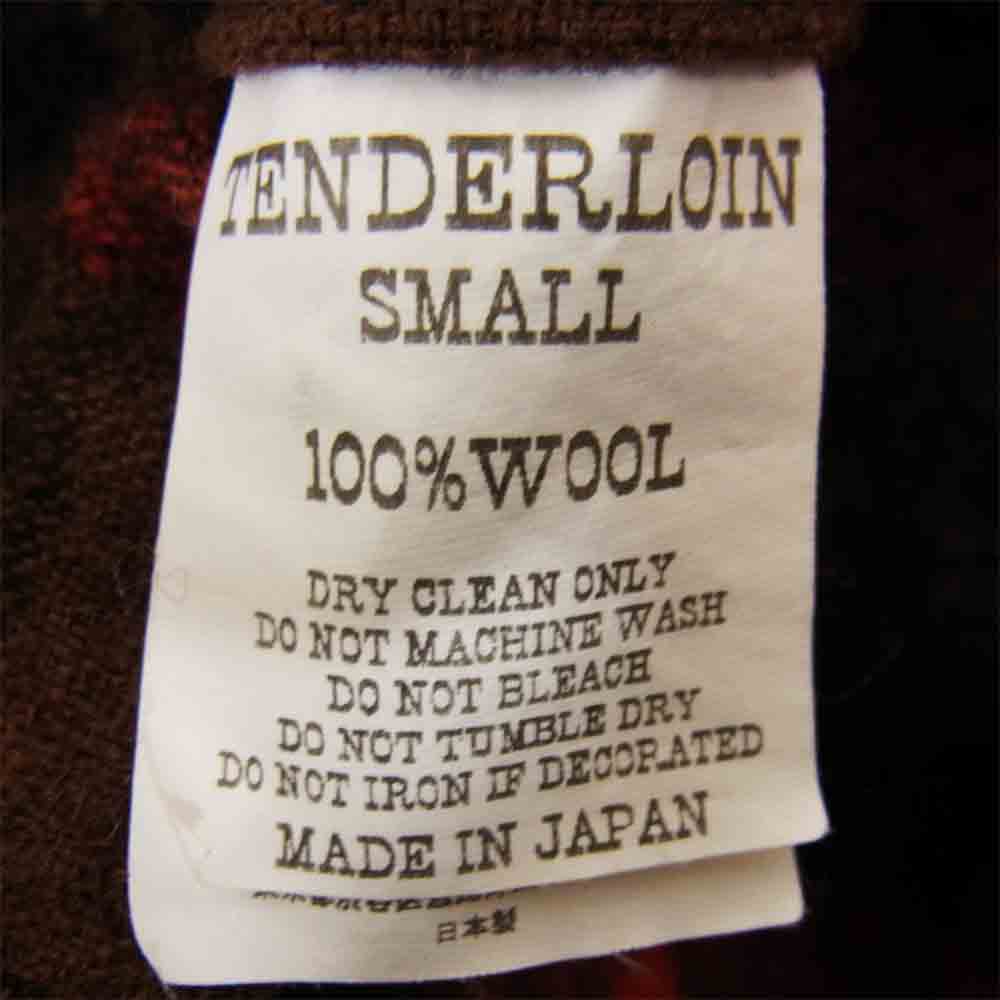 TENDERLOIN テンダーロイン T-WOOL SHT レッド系 S【中古】