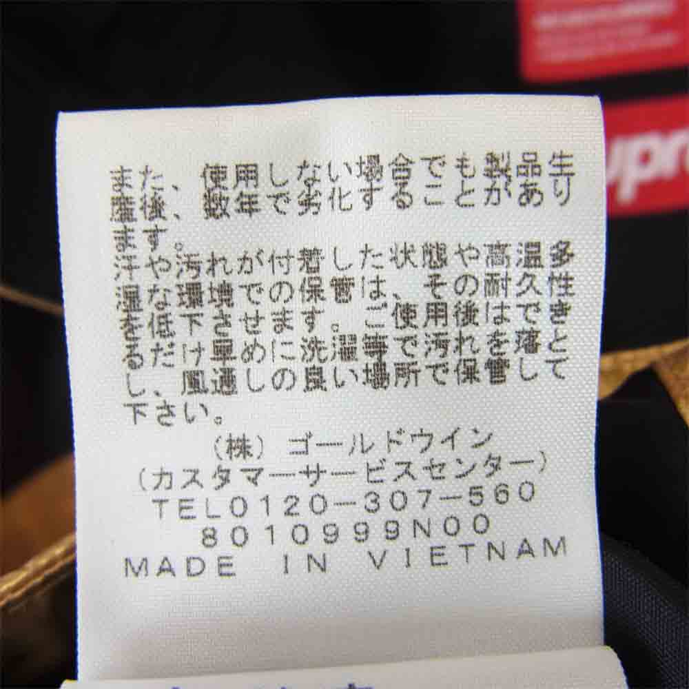 Supreme シュプリーム 18SS NP11801I ノースフェイス METALLIC MOUNTAIN JACKET メタリック マウンテンパーカー ゴールド系 M【中古】