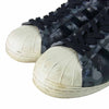 adidas アディダス S74774 × A BATHING APE エイプ UNDEFEATED アンディフィーテッ ド コラボ SUPERSTAR 80V スーパースタ ー カモフラ ブラック系 28cm【中古】