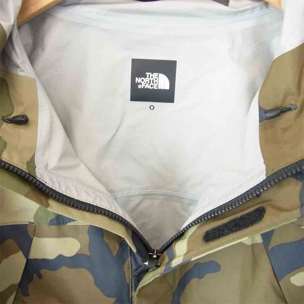 THE NORTH FACE ノースフェイス NP61535 Novelty Dot Shot Jacket ノベルティ ドット ショット ジャケット 迷彩 ウッドランド カモ マルチカラー系 S【中古】