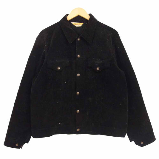 TENDERLOIN テンダーロイン T-BROTHERHOOD JKT SATIN ブラザーフッド ジャケット サテン ブラック系 L【中古】
