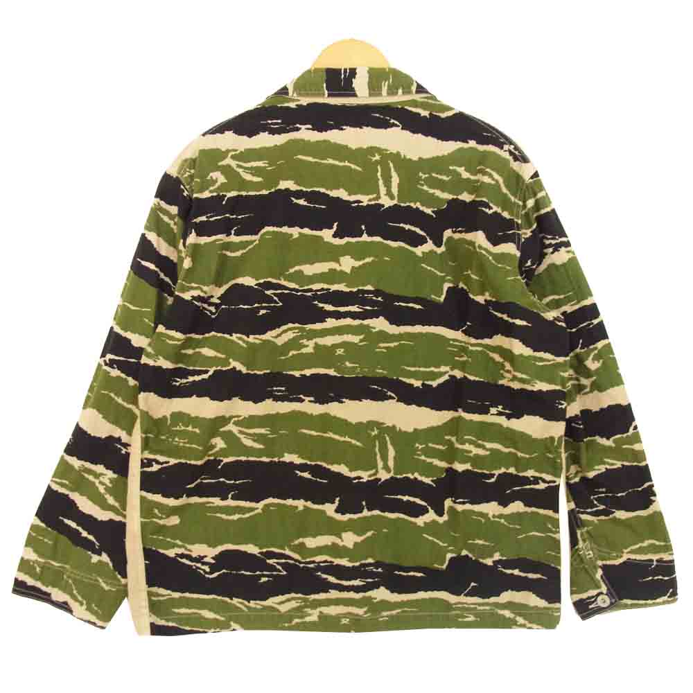 TENDERLOIN テンダーロイン T-TIGER COVERALL タイガーカモ カバーオール ベージュカーキ系 L【中古】