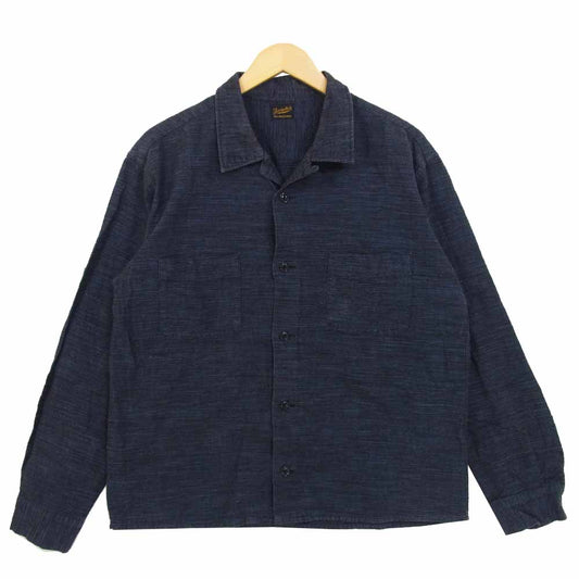 TENDERLOIN テンダーロイン T-MEXICAN SHT 長袖シャツ ネイビー系 XL【中古】