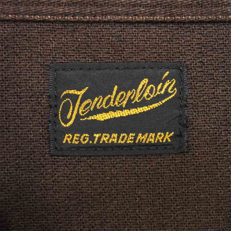 TENDERLOIN テンダーロイン T-BROTHERHOOD JKT P ブラザーフッド ジャケット ピケ ブラウン系 XL【中古】