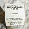 TENDERLOIN テンダーロイン T- PRINT FLANNEL SHT WOLF フランネル ウルフ 長袖シャツ 白黄黒系 L【中古】