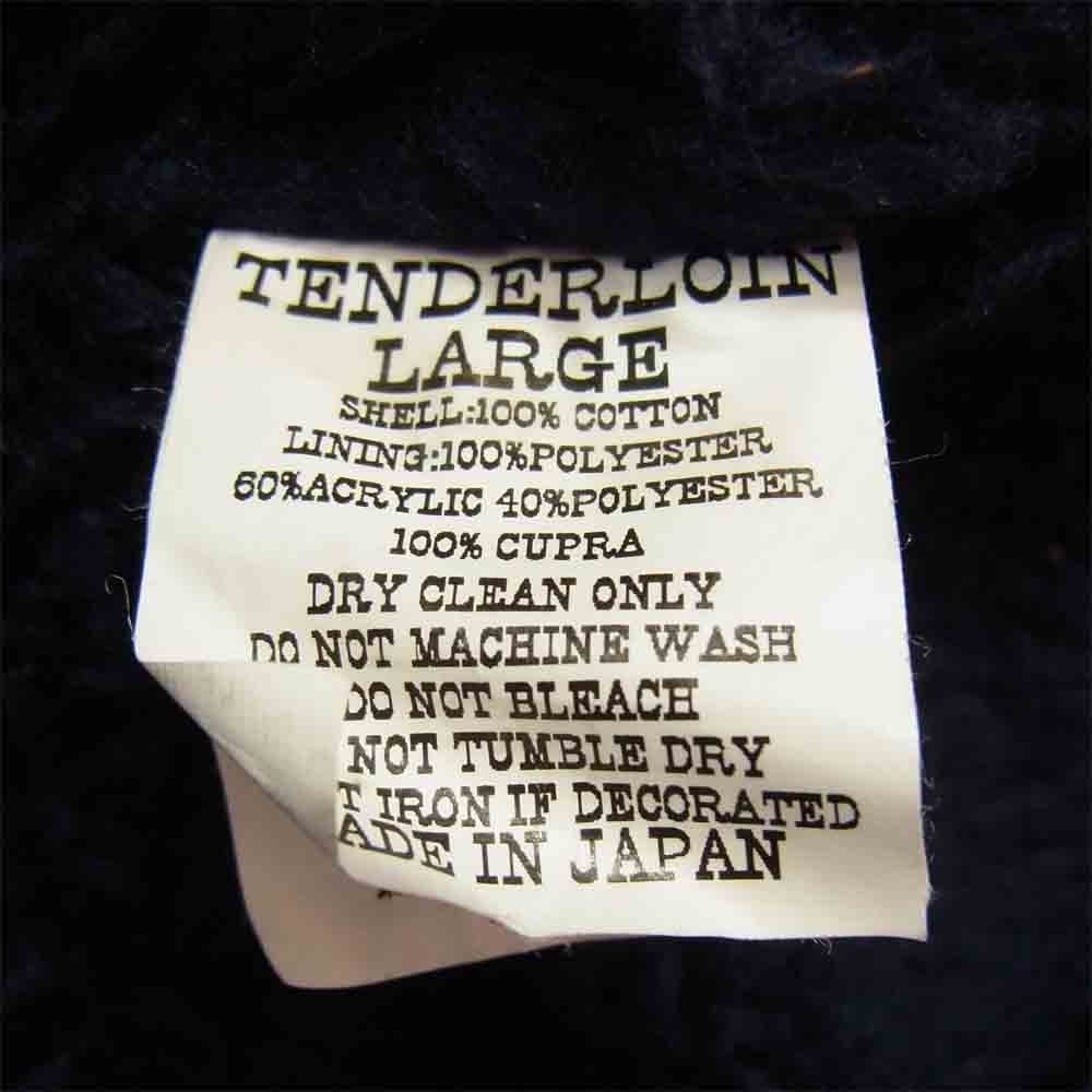 TENDERLOIN テンダーロイン T-SADDLE JIMON JKT サドル ジモン ジャケット ネイビー系 L【中古】