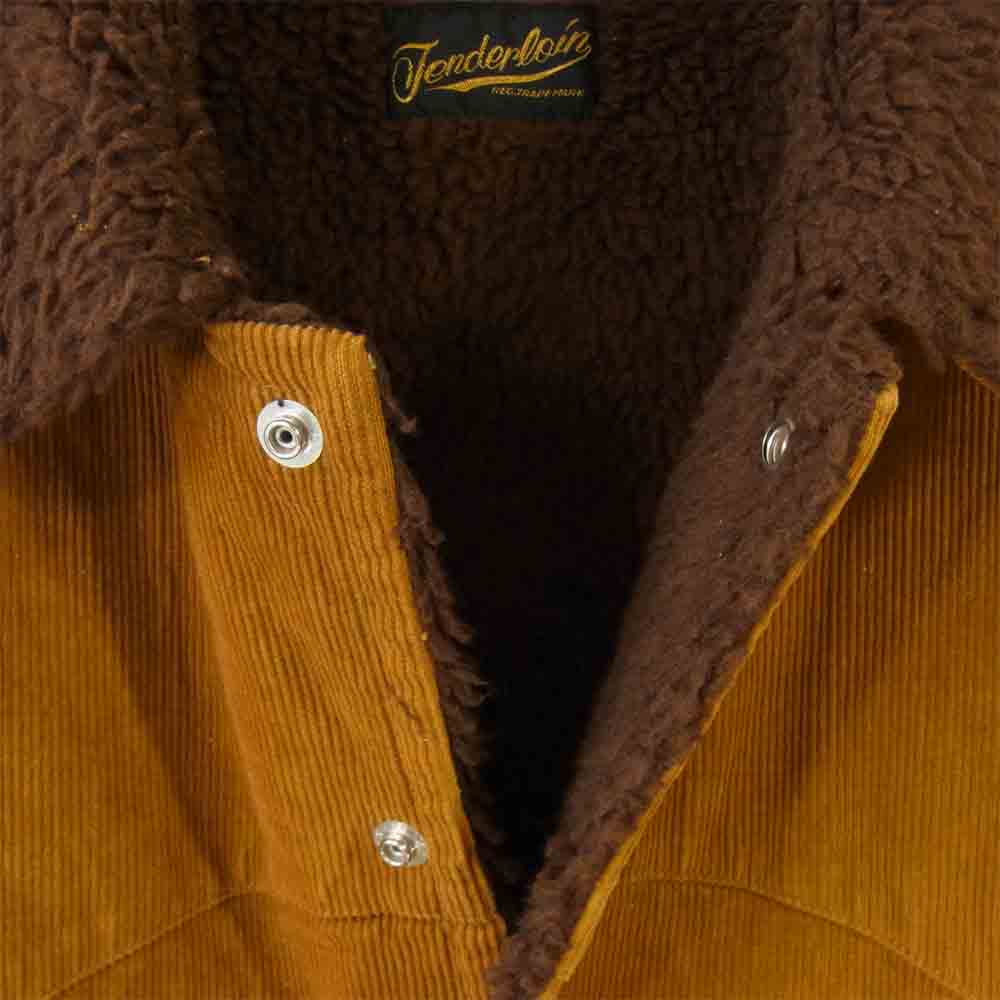 TENDERLOIN テンダーロイン T-SADDLE CORDUROY JKT サドル コーデュロイ ジャケット ブラウン系 L【中古】