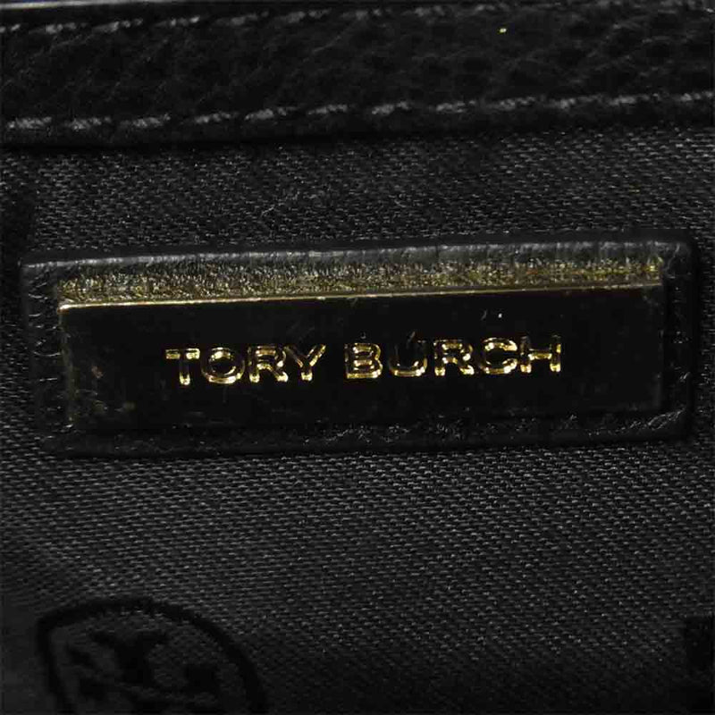 Tory Burch トリーバーチ shoulder bag ショルダー ハンド バッグ 2way ブラック系【中古】