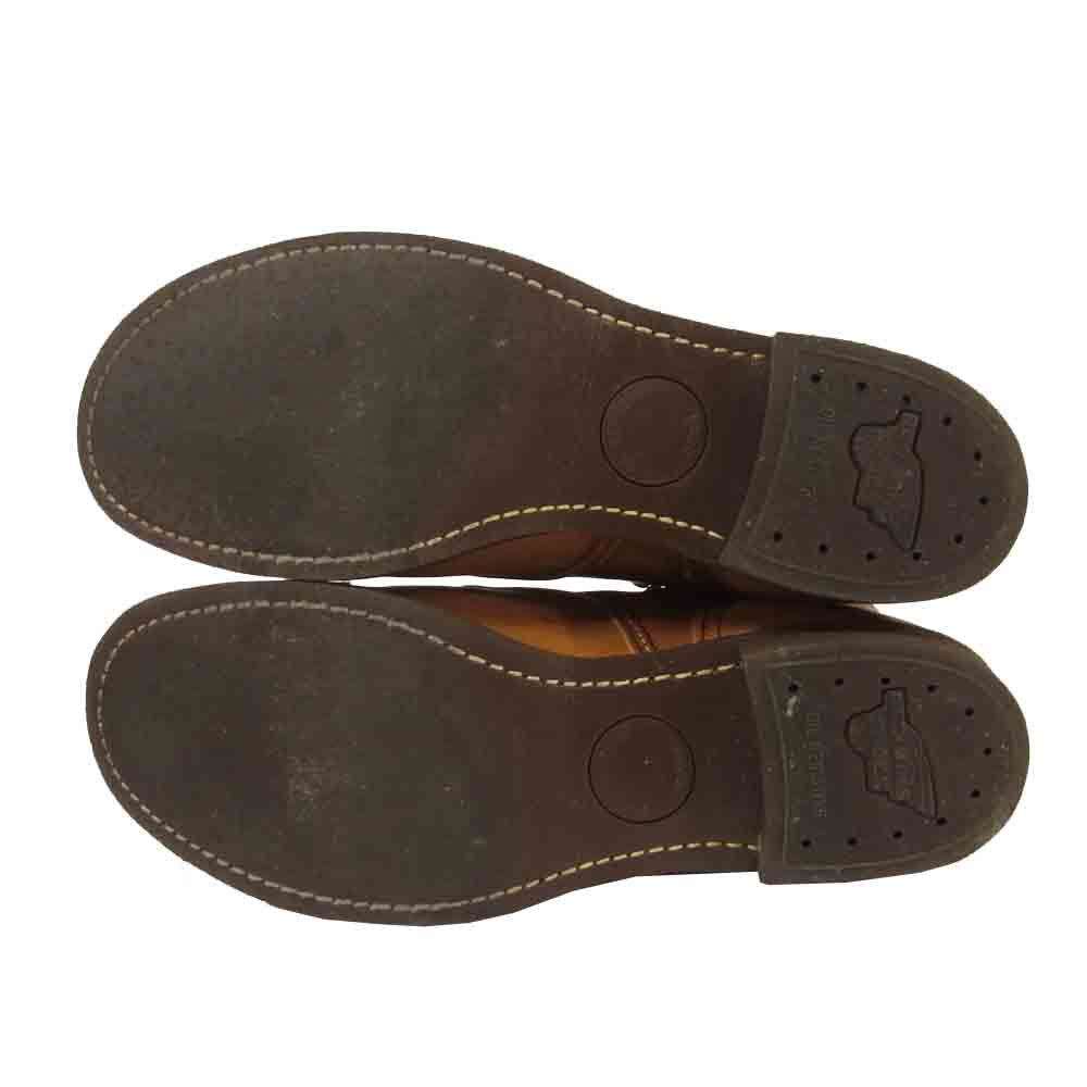 RED WING レッドウィング 8112 アイアンレンジ レースアップ ブーツ レザー ブラウン系 27cm【中古】
