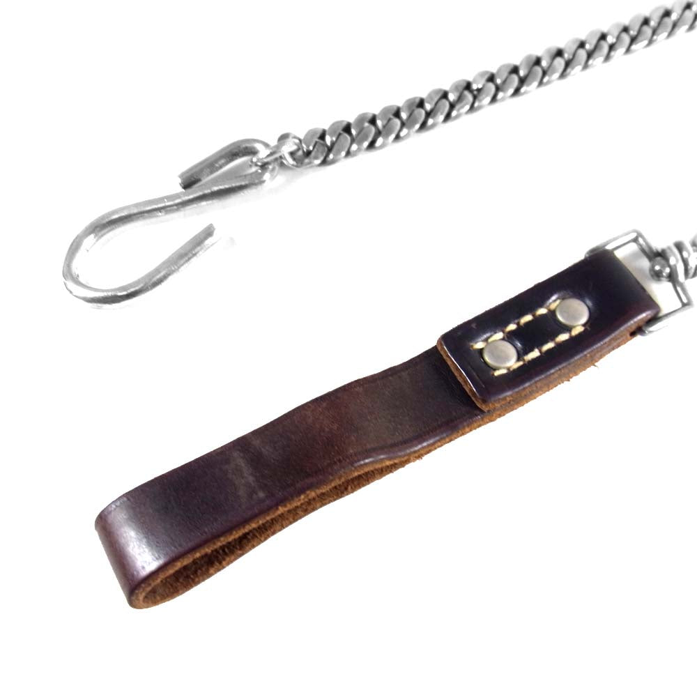 TENDERLOIN テンダーロイン T-WALLET CHAIN レザー ウォレット チェーン  ブラウン系【中古】