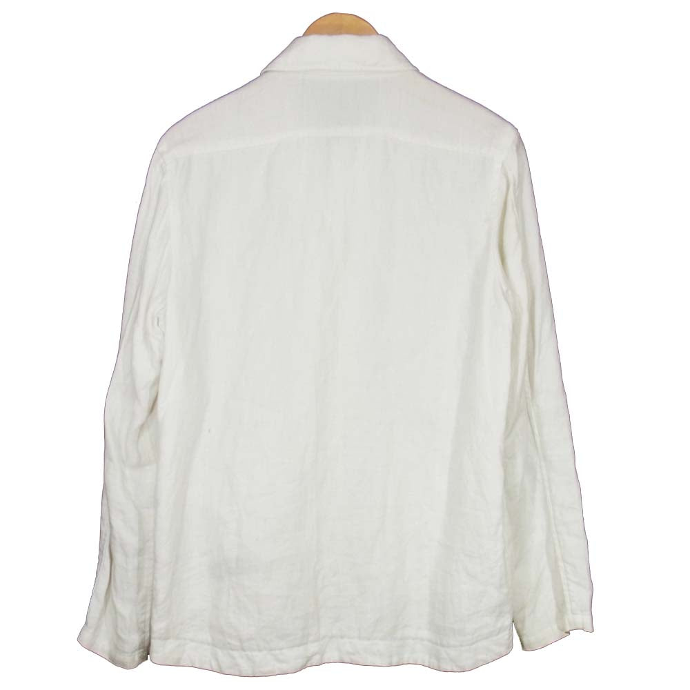 イッティビッティ IBB16-A447 French linen リネン ブルゾン ホワイト系 3【中古】