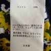 Sacai サカイ 18-01742 Floral-Print Cotton-Corduroy Shirt フラワープリントコットン ネイビー系 2【中古】