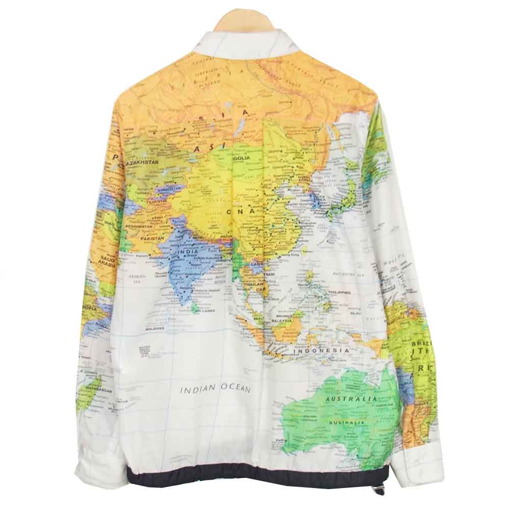 Sacai サカイ 20SS 20-02301M ワールドマップ 総柄 ドローコード ホワイト系 2【中古】
