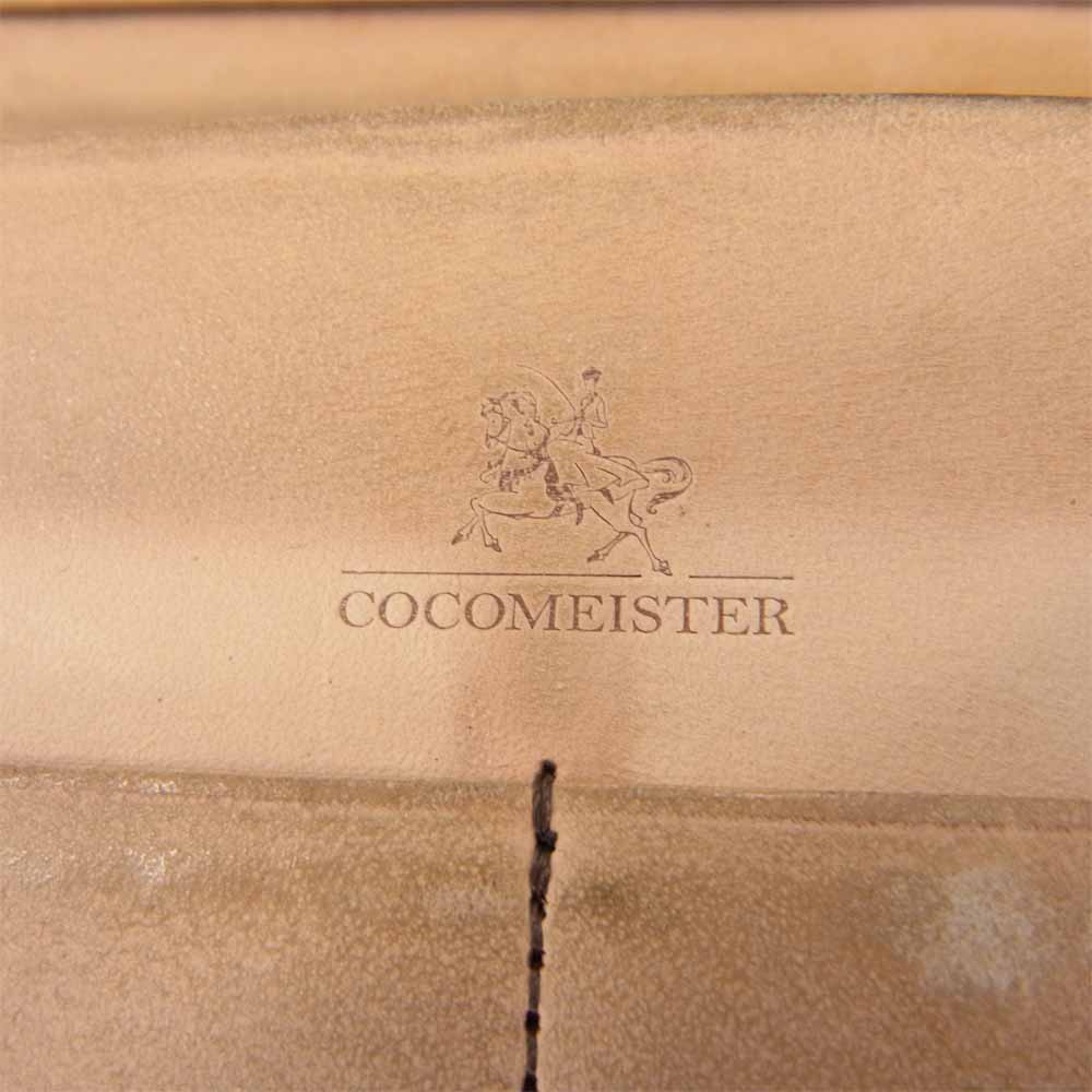 COCOMEISTER ココマイスター ブライドルレザー ロング ウォレット 長財布 ベージュ系【中古】