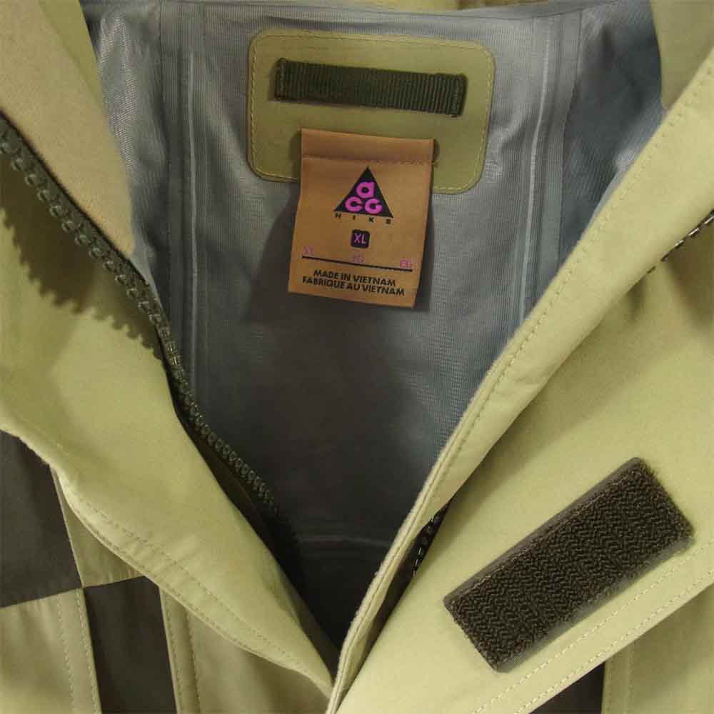 NIKE ナイキ CT2937-325 AS M NRG ACG JKT HD CARGO GORETEX ゴアテックス ベージュ×カーキ XL【極上美品】【中古】