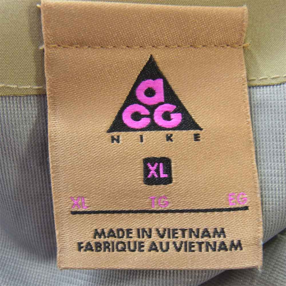 NIKE ナイキ CT2937-325 AS M NRG ACG JKT HD CARGO GORETEX ゴアテックス ベージュ×カーキ XL【極上美品】【中古】