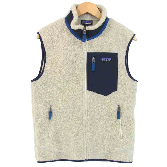 patagonia パタゴニア 23048 Classic Retro-X Vest クラシック レトロ フリース ベスト ベージュ系 S【中古】