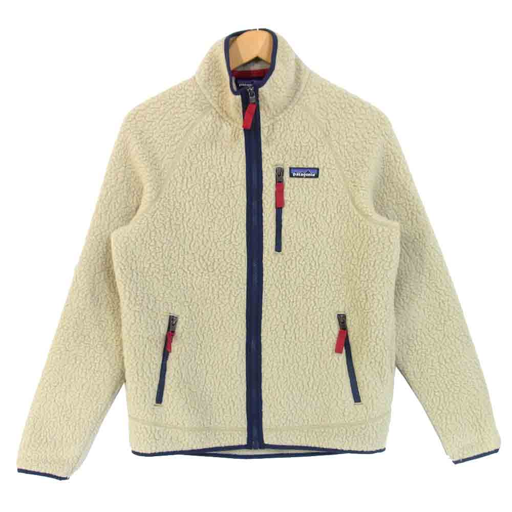 patagonia パタゴニア 22801FA19 Retro Pile Jacket レトロ パイル フリース ジャケット ベージュ系 S【中古】