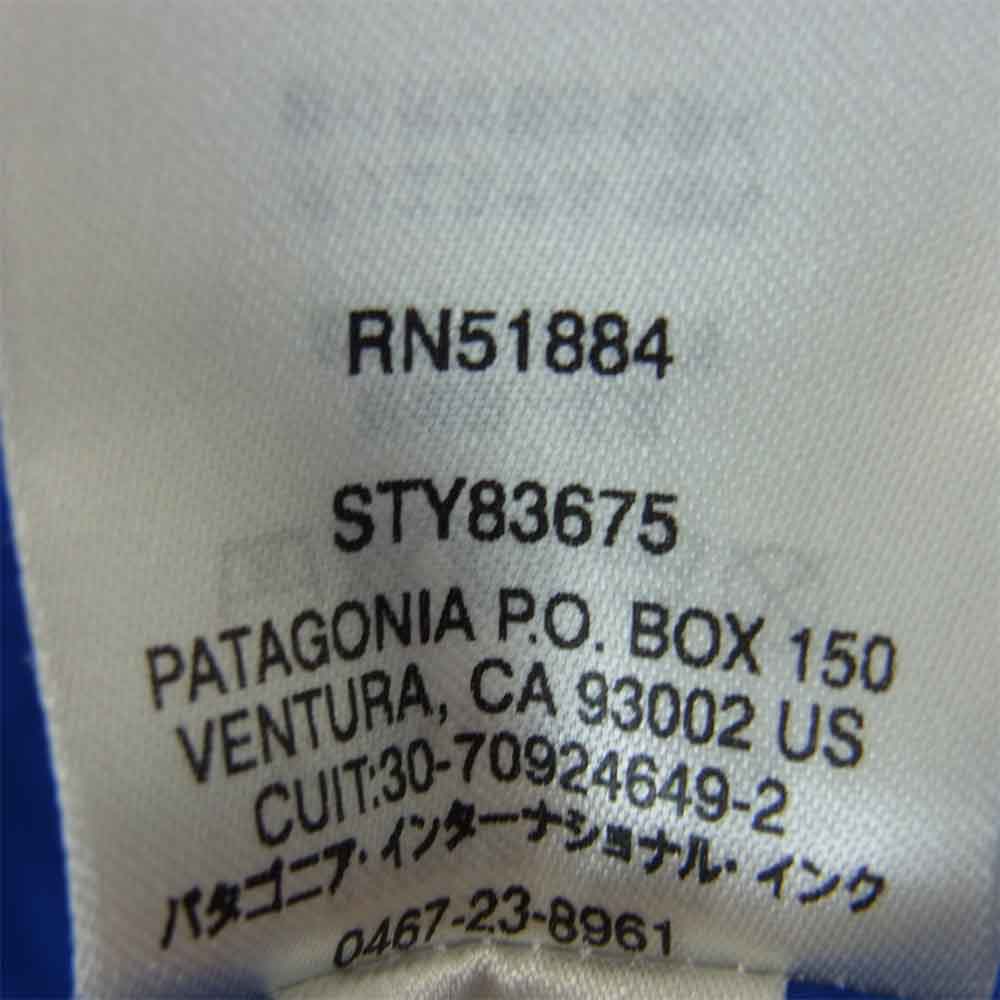 patagonia パタゴニア 83675 MS CLOUD RIDGE JKT クラウド リッジ ジャケット ブルー系 S【中古】