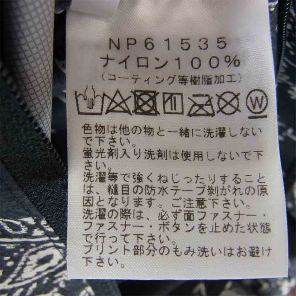 THE NORTH FACE ノースフェイス NP61535 Novelty DOT SHOT バンダナ ノベルティ ドットショット ジャケット ブラック系 M【美品】【中古】