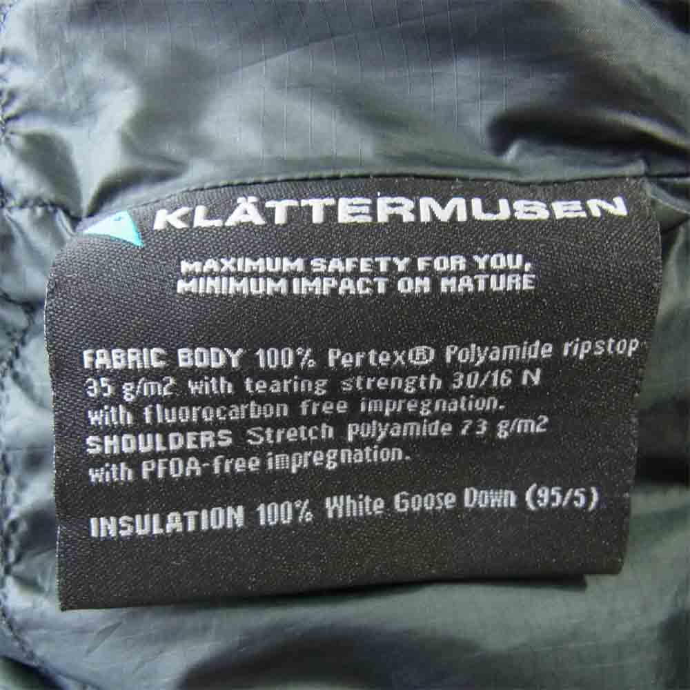 KLATTERMUSEN クレッタルムーセン Atle Jacket アトレ ダウンジャケット カーキ系 S【中古】