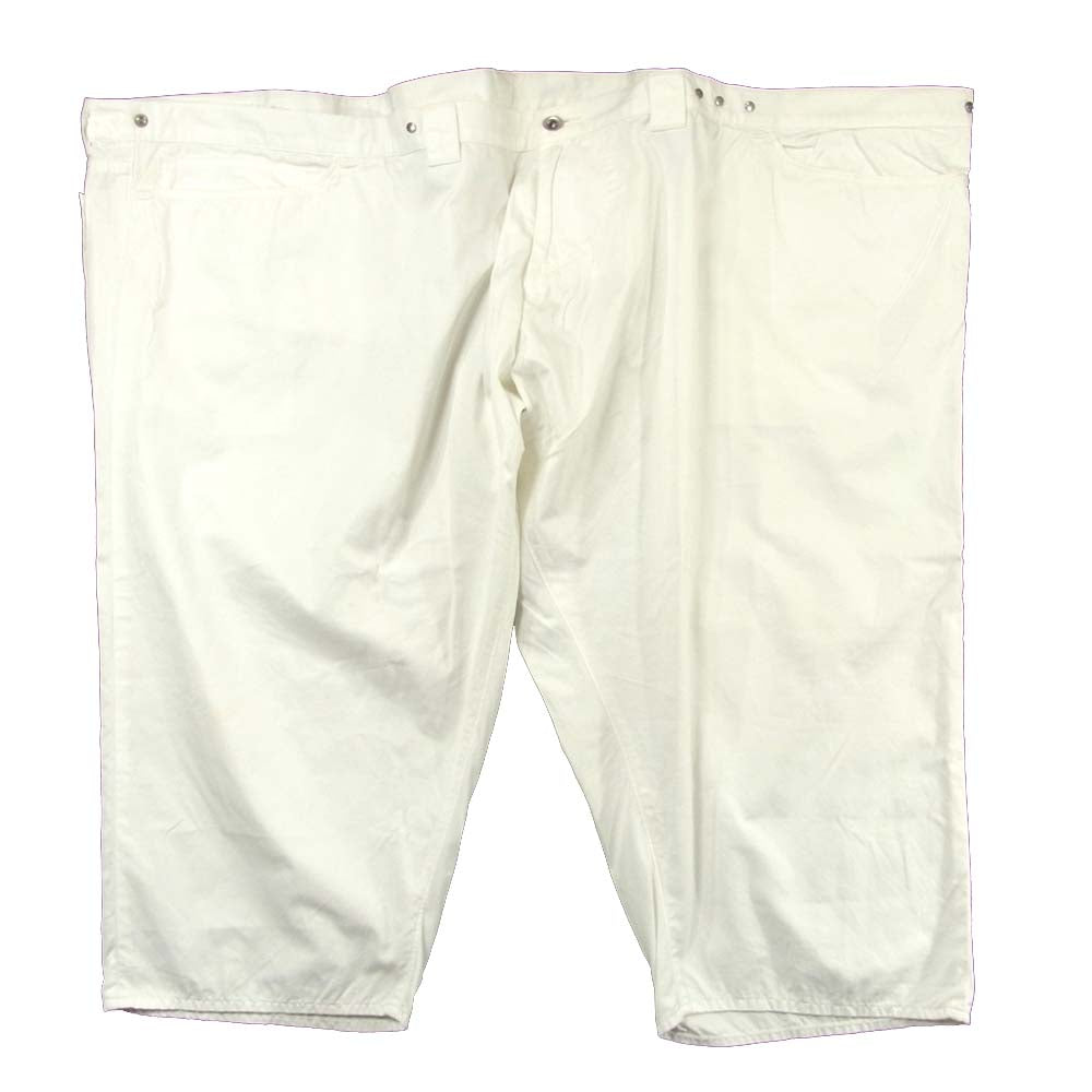 アンシーズンアンリアレイジ ワイドショート パンツ ホワイト系 48【中古】