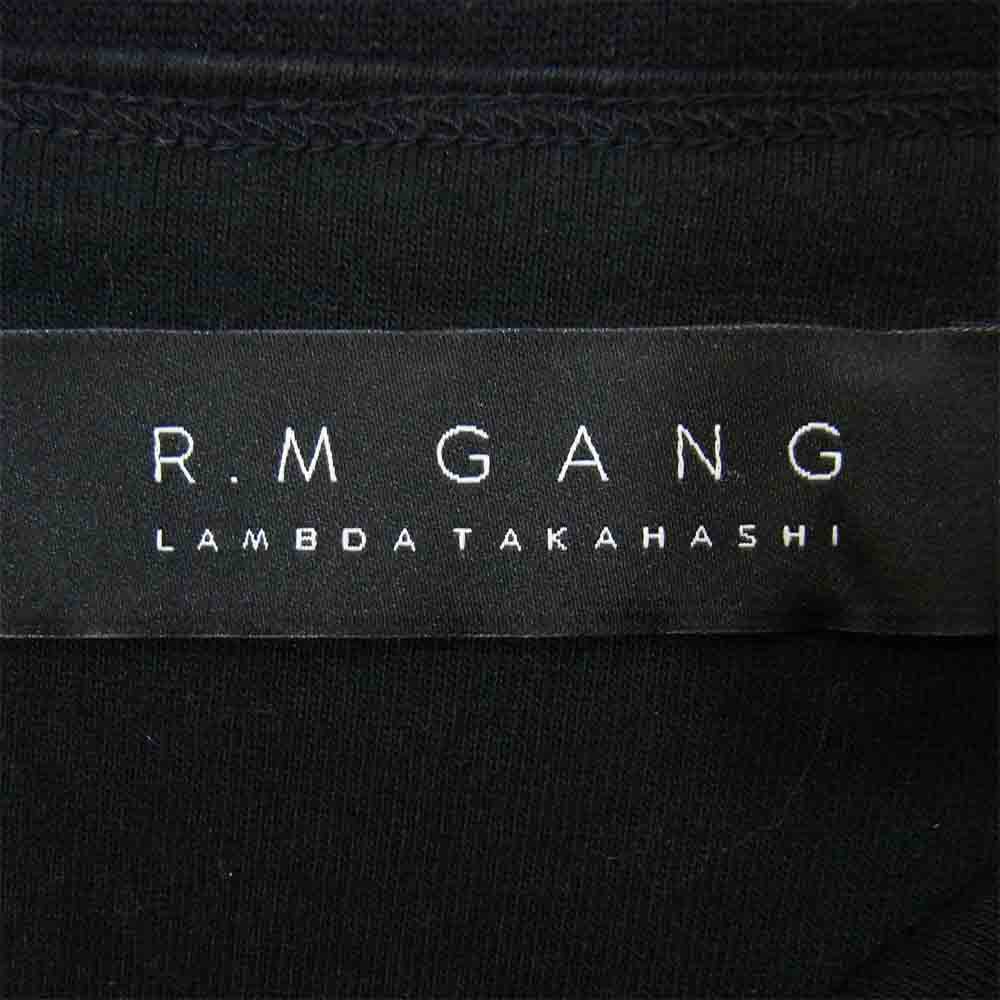 アールエム ギャング R011 Still dreaming shirts ベロア ブラック系 F【中古】