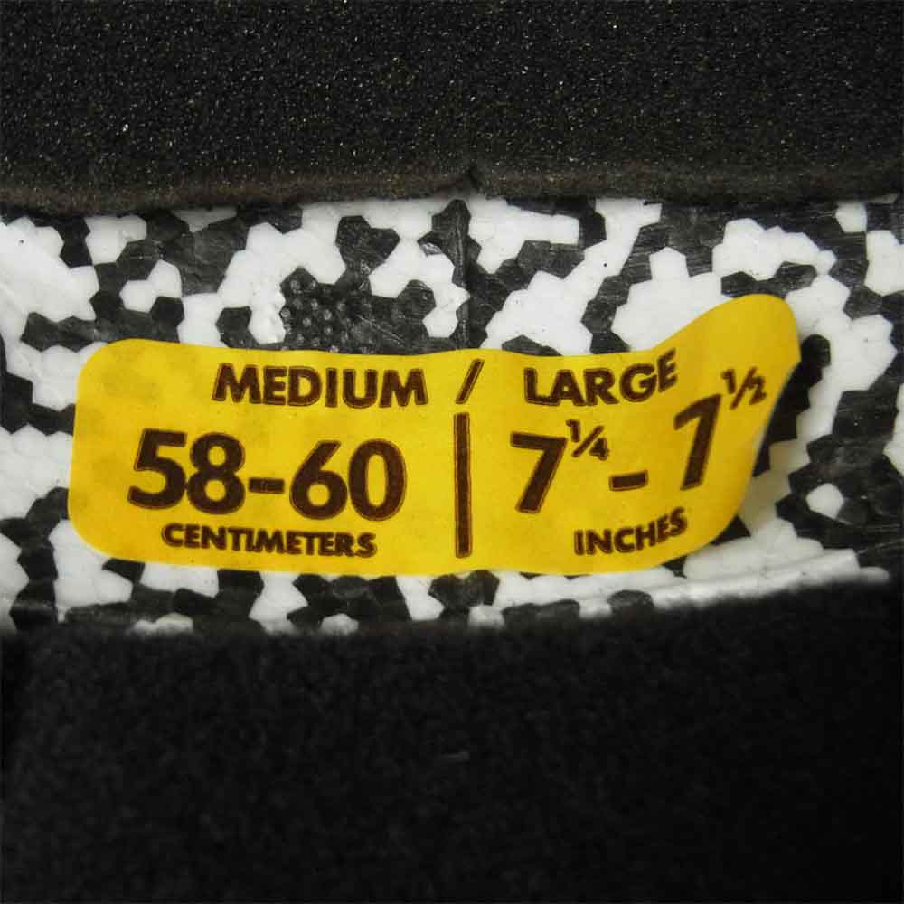 BUCO ブコ ジェット ヘルメット シールド チェッカー フラッグ トイズマッコイ ブラック系 M 58～60【中古】