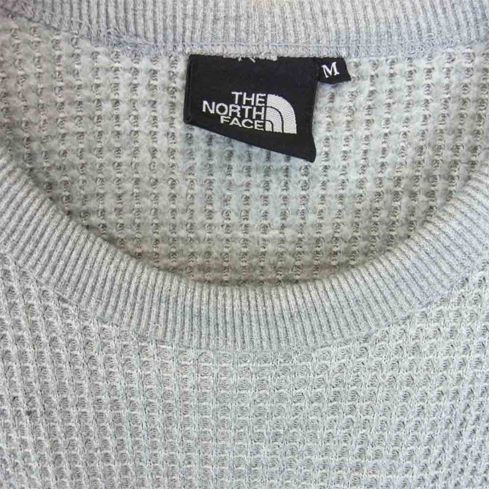 THE NORTH FACE ノースフェイス 18AW NT81833 ワッフル サーマル カットソー グレー系 M【中古】