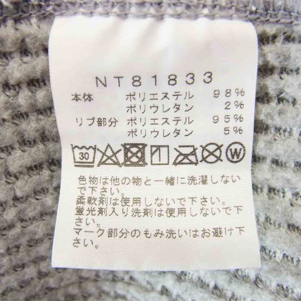 THE NORTH FACE ノースフェイス 18AW NT81833 ワッフル サーマル カットソー グレー系 M【中古】